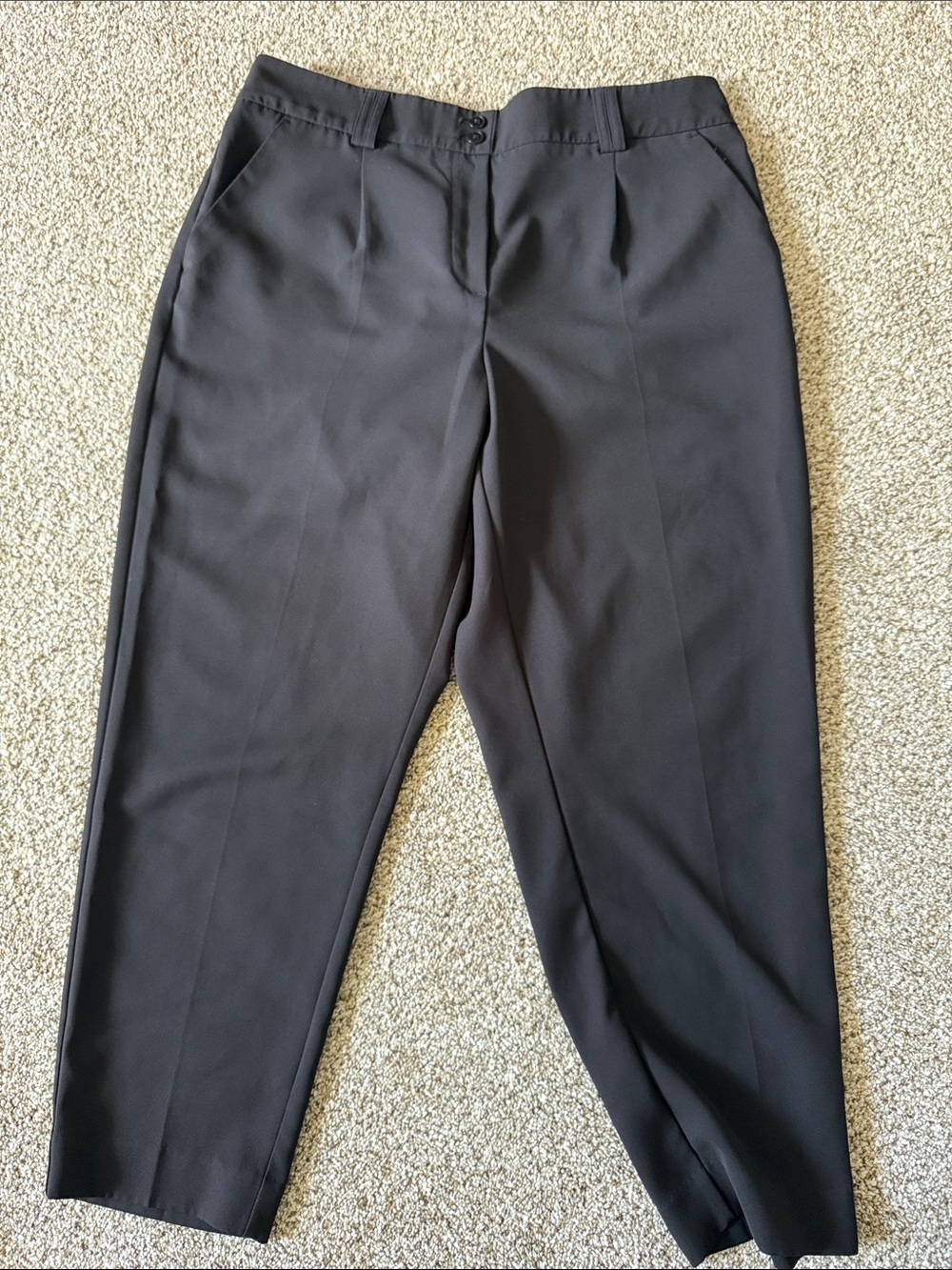 Reitmans Black Cropped Women's Dress Pants